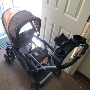 Baby Trend double stroller.